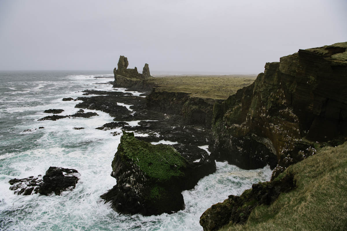 Londrangar Basalt Cliffs